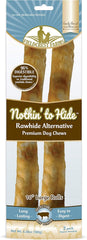 Fieldcrest Farms Nothing to Hide Natural Rawhide Alternative Large 10'' Rolls for Dogs - 2 Pack (Beef)
