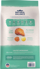 Natural Balance Limited Ingredient Adult Grain Free-Dry Dog Food, Chicken & Sweet Potato Recipe
