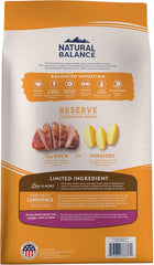 Natural Balance Limited Ingredient Small-Breed Adult Grain-Free Dry Dog Food, Reserve Duck & Potato Recipe