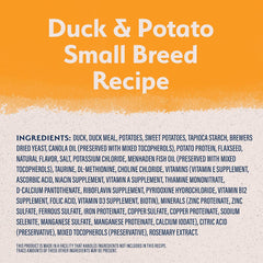 Natural Balance Limited Ingredient Small-Breed Adult Grain-Free Dry Dog Food, Reserve Duck & Potato Recipe