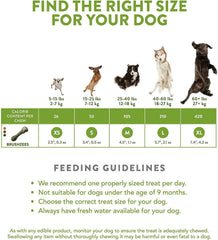 Paragon 3 Pack of Whimzees Brushzees Grain-Free Dog Dental Chews