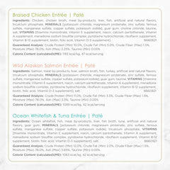 Purina Fancy Feast Gourmet Wet Cat Food Variety Pack, Petites Pate Collection, break-apart tubs, 48 servings - (Pack of 24) 2.8 oz. Tubs