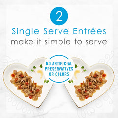 Purina Fancy Feast Gourmet Gravy Wet Cat Food, Petites Ocean Whitefish With Tomato Entree - (Pack of 12) 2.8 oz. Tubs