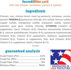 Purina Beneful Small Breed Wet Dog Food Variety Pack, IncrediBites Pate - (2 Packs of 12) 3 oz. Cans