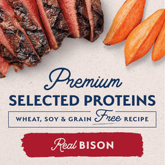 Natural Balance Limited Ingredient Adult Grain-Free Dry Dog Food, Reserve Sweet Potato & Bison Recipe
