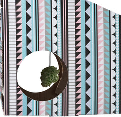 SPOT Ethical Products Corrugated Cardboard Cat Scratcher / 17" Ramp with Cutout/with Catnip and Silver Vine, Multi