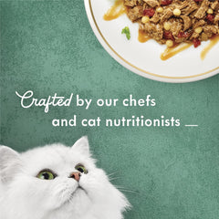 Purina Fancy Feast Medleys in Gravy Beef Ragu Recipe with Tomatoes and Pasta in a Savory Sauce - (Pack of 24) 3 oz. Cans