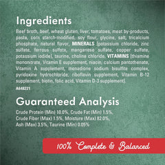 Purina Fancy Feast Medleys in Gravy Beef Ragu Recipe with Tomatoes and Pasta in a Savory Sauce - (Pack of 24) 3 oz. Cans