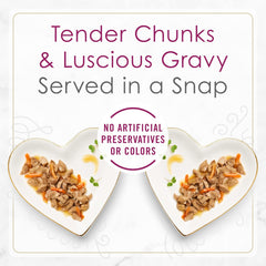 Purina Fancy Feast Gourmet Gravy Wet Cat Food, Petites Tender Beef With Carrots Entree - 2.8 Ounce (Pack of 12)