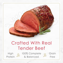 Purina Fancy Feast Gourmet Pate Wet Cat Food, Petites Tender Beef Entree - (Pack of 12) 2.8 oz. Tubs