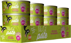 Tiki Cat Luau Pâté, Tilapia Recipe in Tilapia Consumme, Grain-Free Balanced Nutrition Wet Canned Cat Food, for All Life Stages