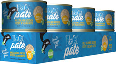 Tiki Cat Luau Pate, Wild Salmon & Chicken Recipe in Salmon Broth, Grain-Free Balanced Nutrition Wet Canned Cat Food, for All Life Stages