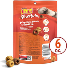 Purina Friskies Playfuls With Chicken and Liver Flavor Cat Treats - 6 oz. Pouches