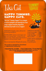 Tiki Cat Born Carnivore Functions Digestion, Pumpkin Recipe Puree, Formulated to Support Healthy Digestion, Mousse Cat Food Topper