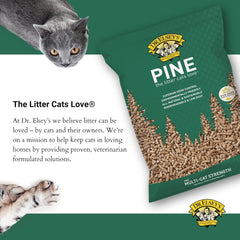 Dr. Elsey's Cat Litter - Pine Wood Dust Free Cat Litter - Low Tracking Multi Cat Litter w/Natural Ingredients - Long Lasting Hard Clumping Superior Odor Control Cat Litter