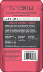 Tiki Cat Special Mobility Mousse, Chicken & Tuna Recipe in Broth, Formulated to Support Healthy Joints, Functional Wet Cat Food