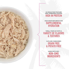 Tiki Cat® Wet Cat Food Mega Pack, Chicken Craves Variety Pack