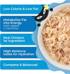 Tiki Cat Luau Lean Gelee Wet Cat Food, Chicken & Salmon