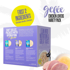 Tiki Cat Luau Lean Gelee Wet Cat Food, Variety Pack