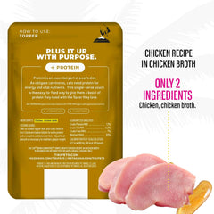 Tiki Cat Born Carnivore Complements Wet Cat Food Topper, Chicken