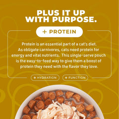 Tiki Cat Born Carnivore Complements Wet Cat Food Topper, Chicken