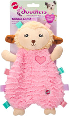 SPOT Soothers- Tabbie Lambie Dog Toy-Separation Anxiety Toys for Dogs, Stuffing Free, Scented with Calming Lavender Fragrance Beads to Safely Calm and Relax Dogs and Puppies