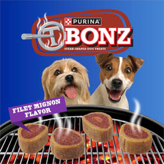 Purina T-Bonz Filet Mignon Flavor Steak Shaped Treats for Dogs
