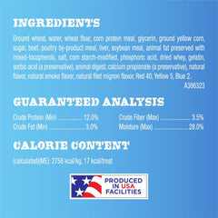 Purina T-Bonz Filet Mignon Flavor Steak Shaped Treats for Dogs