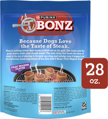 Purina T-Bonz Filet Mignon Flavor Steak Shaped Treats for Dogs