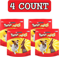Purina Twistables Beef and Cheese Flavor Treats for Dogs