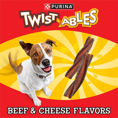 Purina Twistables Beef and Cheese Flavor Treats for Dogs