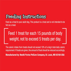 Purina Twistables Beef and Cheese Flavor Treats for Dogs