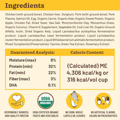 Primal Kibble in The Raw, Freeze Dried Dog Food, Puppy Recipe, Scoop & Serve, Made with Raw Protein, Whole Ingredient Nutrition, Crafted in The USA, Dry Dog Food