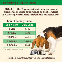 Primal Kibble in The Raw, Freeze Dried Dog Food, Small Breed Recipe, Scoop & Serve, Made with Raw Protein, Whole Ingredient Nutrition, Crafted in The USA, Dry Dog Food