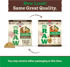 Primal Kibble in The Raw, Freeze Dried Dog Food, Small Breed Recipe, Scoop & Serve, Made with Raw Protein, Whole Ingredient Nutrition, Crafted in The USA, Dry Dog Food