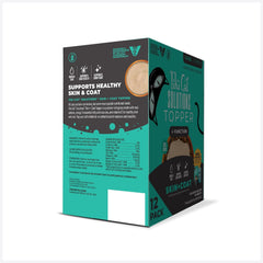 Tiki Cat Solutions Topper Multipack, Skin Coat, Salmon Recipe in Broth