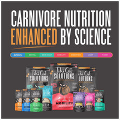 Tiki Cat Solutions Dry Cat Food, Dental, Chicken