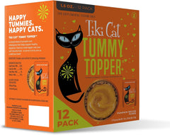 Tiki Cat Solutions Topper Multipack, Tummy Topper, Pumpkin Recipe in Broth