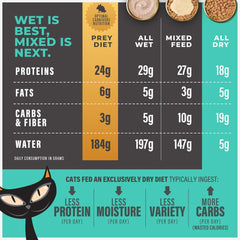 Tiki Cat Solutions Dry Cat Food, Skin & Coat, Salmon & Herring