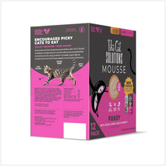 Tiki Cat Solutions Mousse Multipack Wet Cat Food, Fussy, Duck Liver & Egg