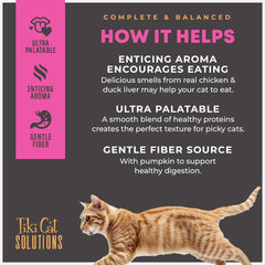 Tiki Cat Solutions Mousse Multipack Wet Cat Food, Fussy, Duck Liver & Egg