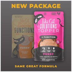 Tiki Cat Solutions Topper Multipack, Fussy, Tuna Recipe in Broth