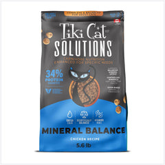 Tiki Cat Solutions Dry Cat Food, Mineral Balance, Chicken