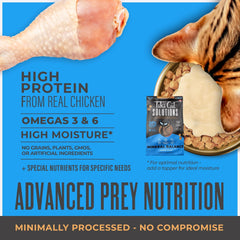 Tiki Cat Solutions Dry Cat Food, Mineral Balance, Chicken