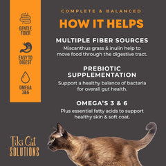 Tiki Cat Solutions Dry Cat Food, Digestion, Lamb & Egg