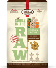 Primal Cat Kibble in The Raw Chicken Recipe
