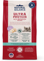 Natural Balance Ultra Protein Kitten Dry Cat Food, Real Chicken & Chicken Meal Recipe, 6 lbs.