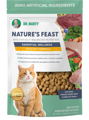 add to favorites Dr. Marty's Nature's Feast Essential Wellness Freeze Dried Poultry Cat 12 oz