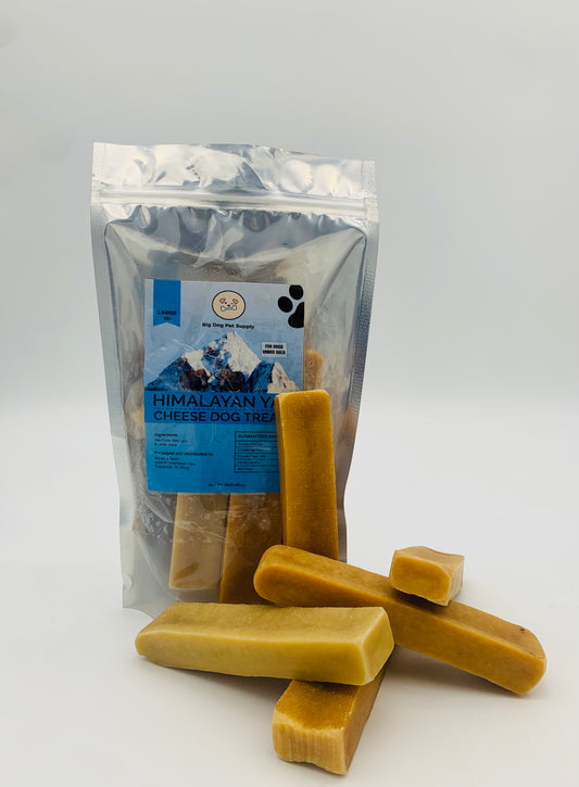 Big Dog Pet Supply Himalayan Yak Cheese Dog Treat-Large
