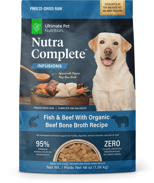 Nutra Complete Plus Bone Broth Fish Dog Food